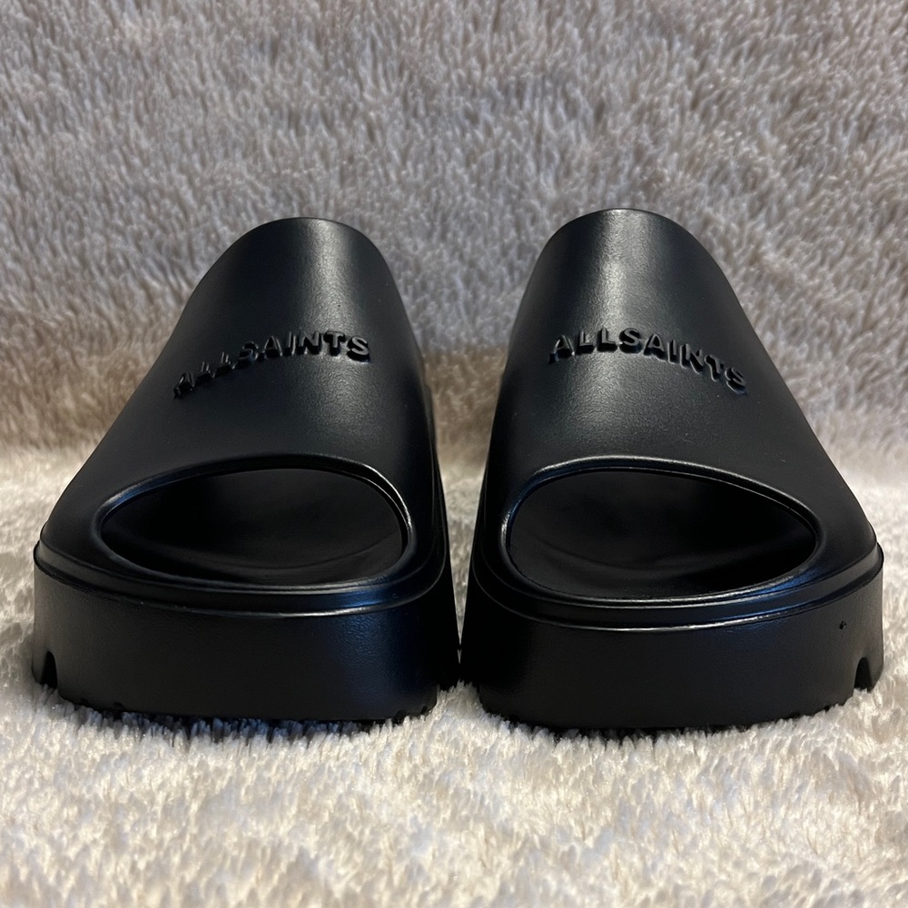 ALL SAINTS Eclipse Flatform Logo Slides - Picture 2 of 13
